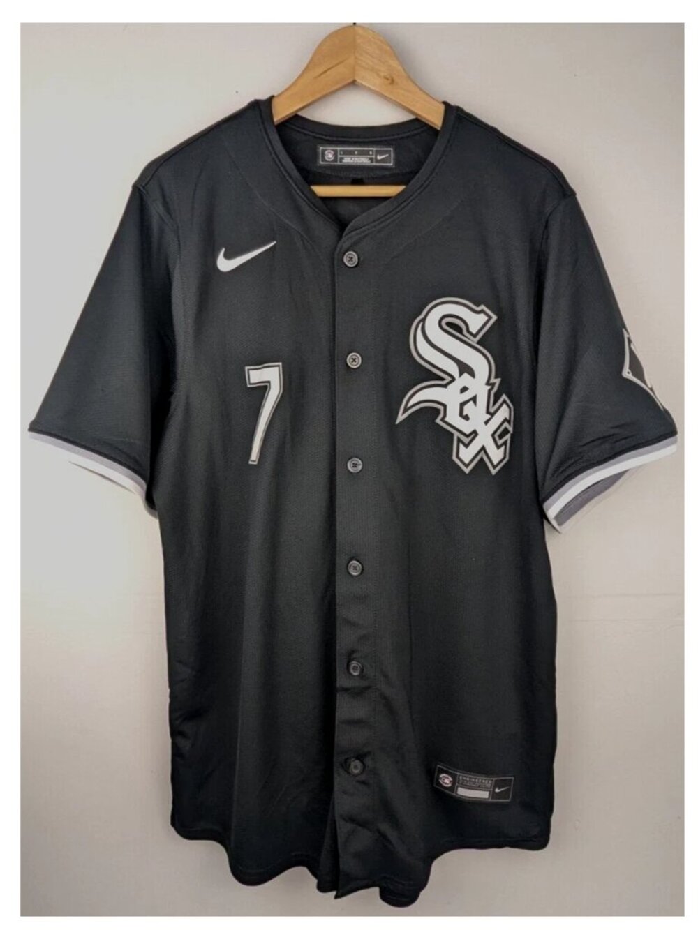 Men's Large - Authentic Nike Chicago White SOX #7 Anderson Baseball Jersey - New